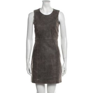 Theyskens Theory Lamb Leather Dress Size 2